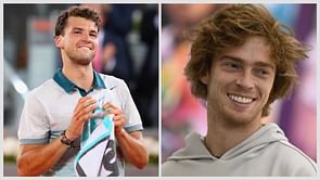 "I love Grigor Dimitrov" - Andrey Rublev gets hilariously tricked by Bulgarian in a 'lost in translation' prank at Shanghai Masters