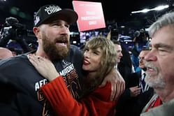 Pat McAfee pokes fun at Travis Kelce's over $100,000,000 career earnings: "Nothing in your household"