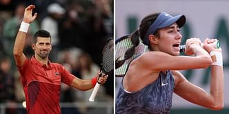 Novak Djokovic sends his cheers and love to teammate Olga Danilovic after Serb reaches maiden Grand Slam 4R at French Open