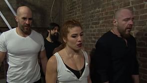 BREAKING: Death Riders member stomps on AEW star's neck; Jon Moxley kicks him down the stairs