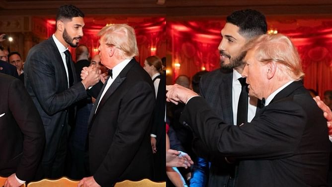 $40,000,000 ex-Knicks center makes his feelings clear after attending President Donald Trump's inauguration