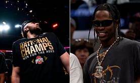 Travis Scott CFP national championship outfit: $80M worth rapper reps SEC team during natty showdown