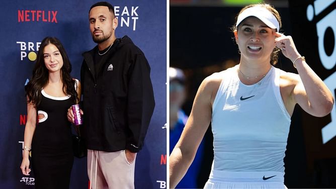 Nick Kyrgios' girlfriend Costeen Hatzi drops 2-word reaction to Paula Badosa's Australian Open win over Marta Kostyuk