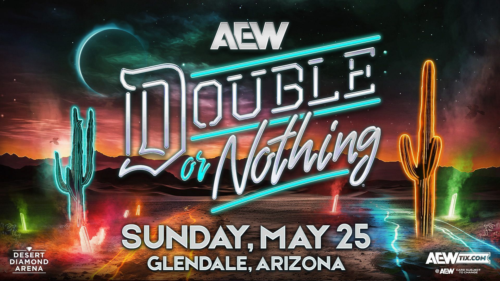 AEW Double or Nothing will take place on May 25th in Glendale, Arizona [Photo: allelitewrestling.com]
