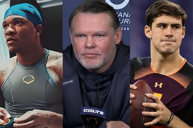 "Both of them will help us" - Colts GM Chris Ballard makes feelings known about Anthony Richardson, Daniel Jones