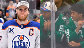 "Connor McDavid is cold": Mavericks' Max Christie & Brandon Williams get a glimpse of No. 97's on-ice brilliance [WATCH]