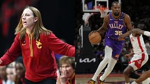 Lindsay Gottlieb's son beams with pride as he forms "core memory" with $300 million worth Kevin Durant