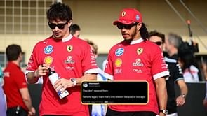 "Pathetic legacy team that’s only relevant because of nostalgia": Fans react to Lewis Hamilton and Charles Leclerc's elimination in Q2 of F1 Imola GP