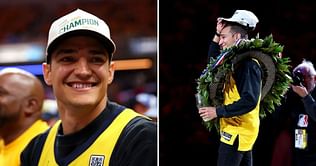 Indy 500 champion Alex Palou sports Tyrese Haliburton’s jersey on enemy grounds in New York