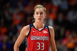 Mystics rookie Lucy Olsen’s ‘infectious’ game and ‘positive’ attitude garner elite praise from teammates