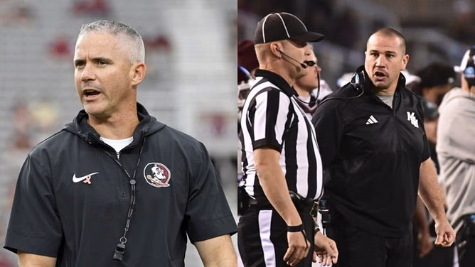 "3-9 looks incredible"- CBF fans roast Mike Norvell and FSU for hiring ex-Mississippi State coach Zach Arnett to an analyst role