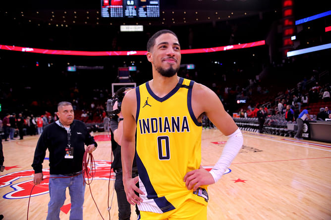 Tyrese Haliburton reveals how Drew Hanlen's unorthodox motivating methods with orange things: "24/7, all day"